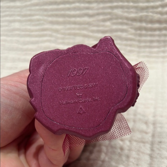 Scarlett O’ Hara Hallmark Keepsake Ornament Gone with the Wind red dress 1997 - Picture 4 of 10